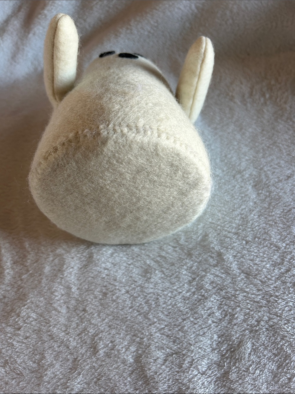 Cream Felt Ghost decor - Picture 3 of 3